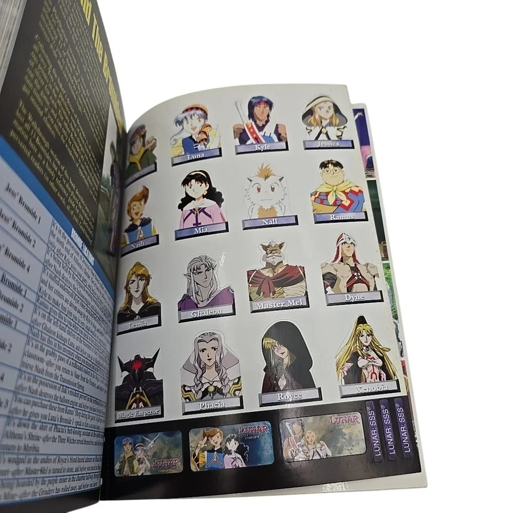 Lunar: Silver Star Story‎ Complete Official Strategy Guide PS1 W/Stickers